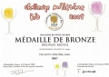 MEDAILLE DE BRONZE